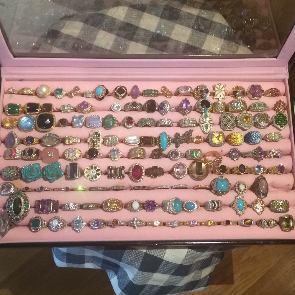 Assorted rings - Sizes 4.5-6.5